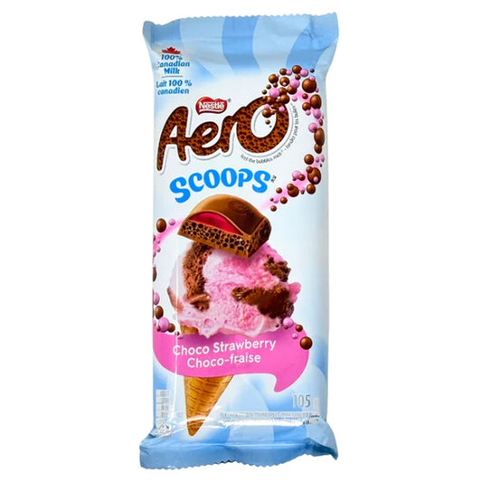 AERO Scoops Choco Strawberry 105g CANADA