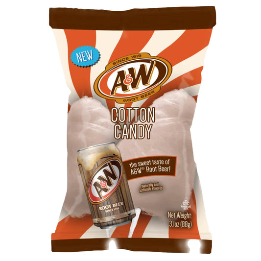 A&W Root Beer Cotton Candy 3.1oz (88g)