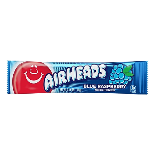 Airheads Blue Raspberry Candy Bar 15.6g
