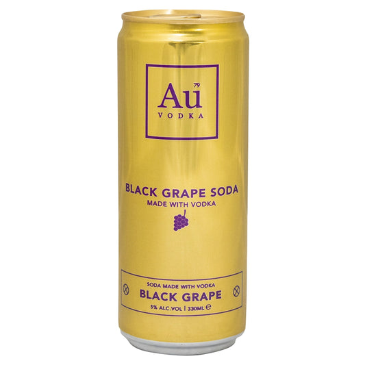 Au Vodka Black Grape 330ml