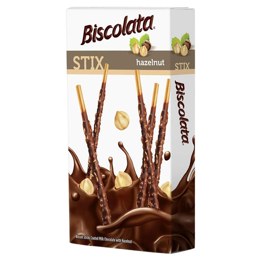 Biscolata Stix Hazelnut Chocolate 40g