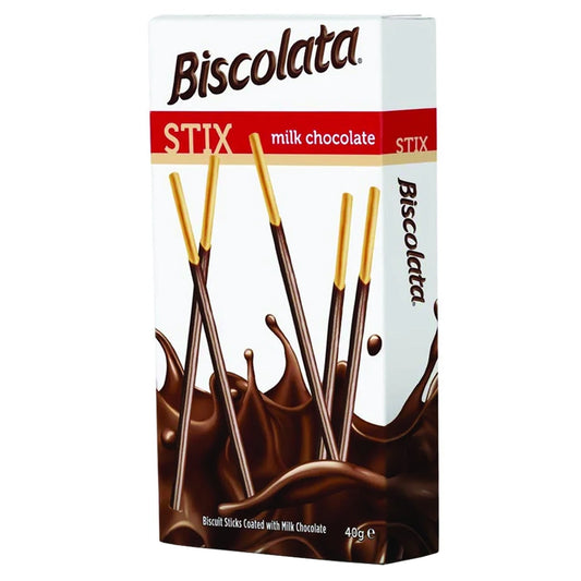 Biscolata Stix Milk Chocolate 40g