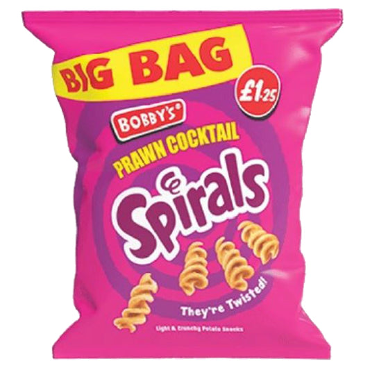 Bobby's Prawn Cocktail Spiral 63g