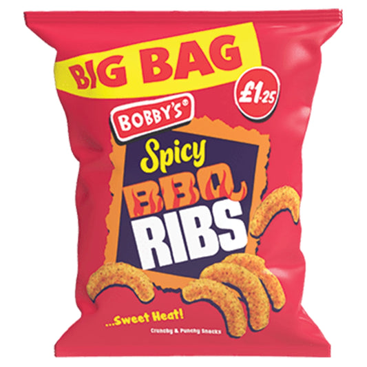 Bobby's Spicy BBQ Ribs 70g