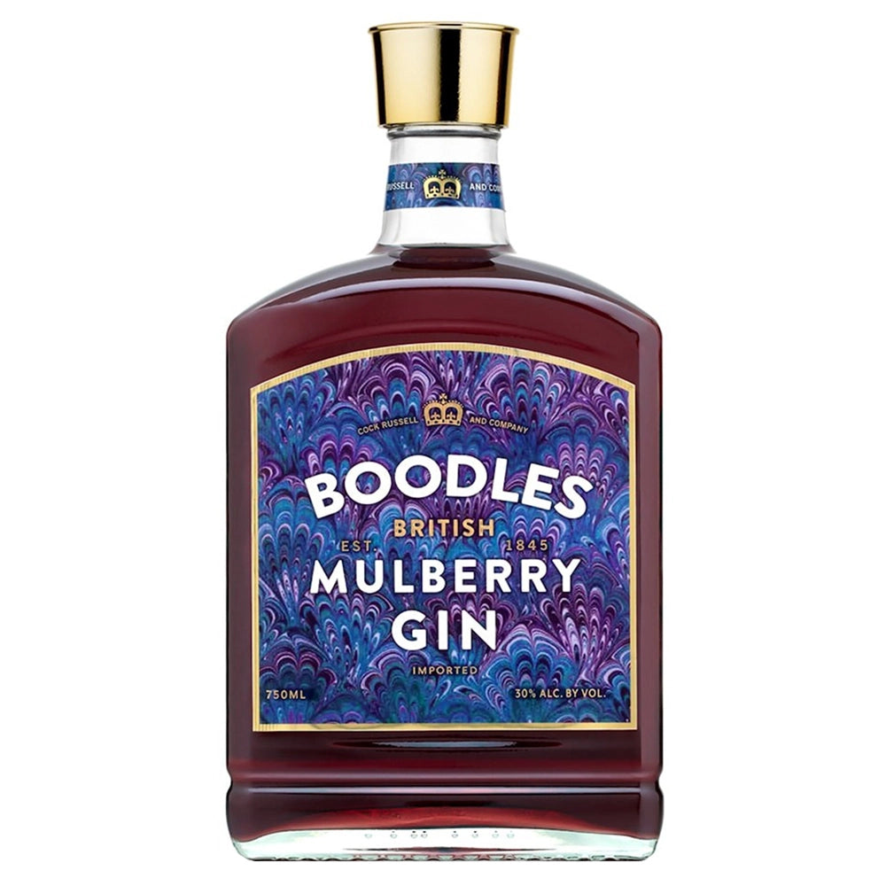 Boodles British Mulberry Flavoured Gin 30% 70cl