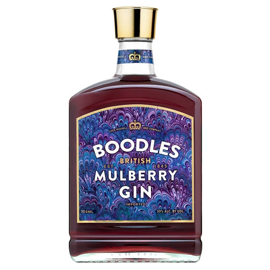 Boodles British Mulberry Flavoured Gin 30% 70cl