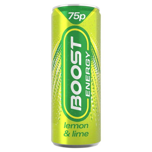 Boost Energy Lemon Lime 250ml