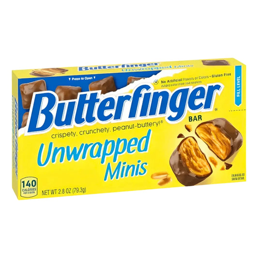 Butterfinger Unwrapped Minis Theatre Box 2.8oz (79.3g)