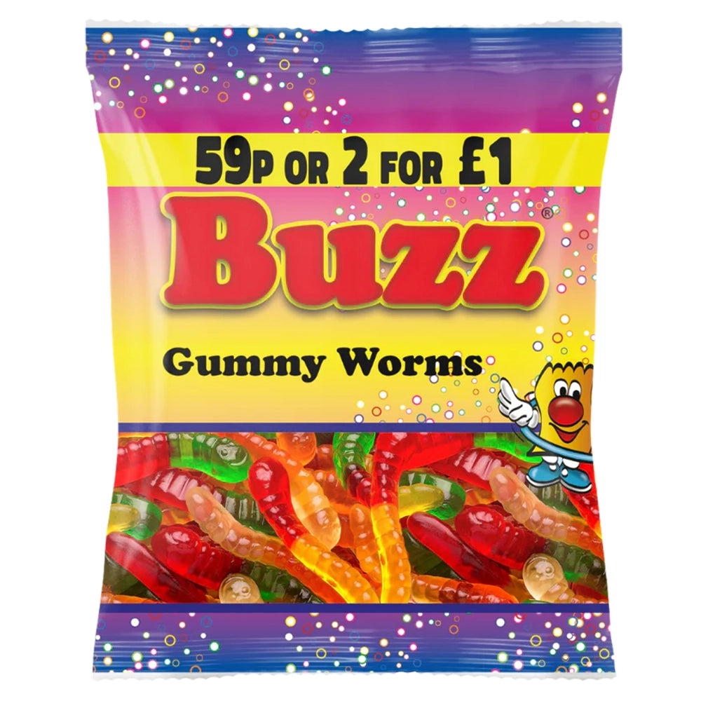 Buzz Gummy Worms 48g