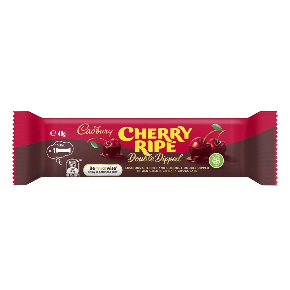 Cadbury Cherry Ripe Double Dipped 40g