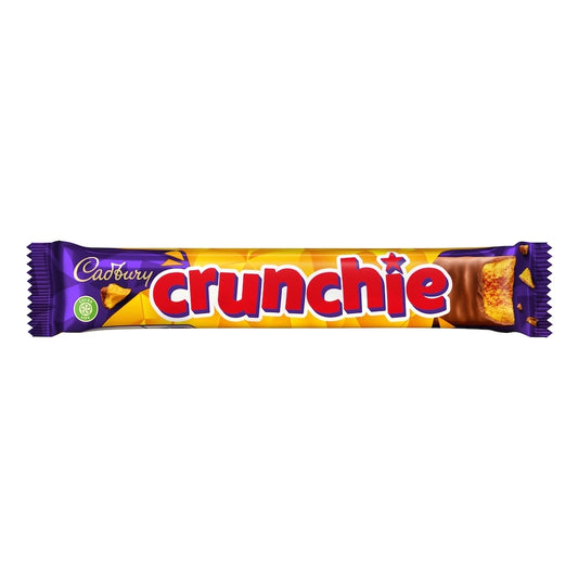 Cadbury Crunchie Chocolate Bar Single 40g