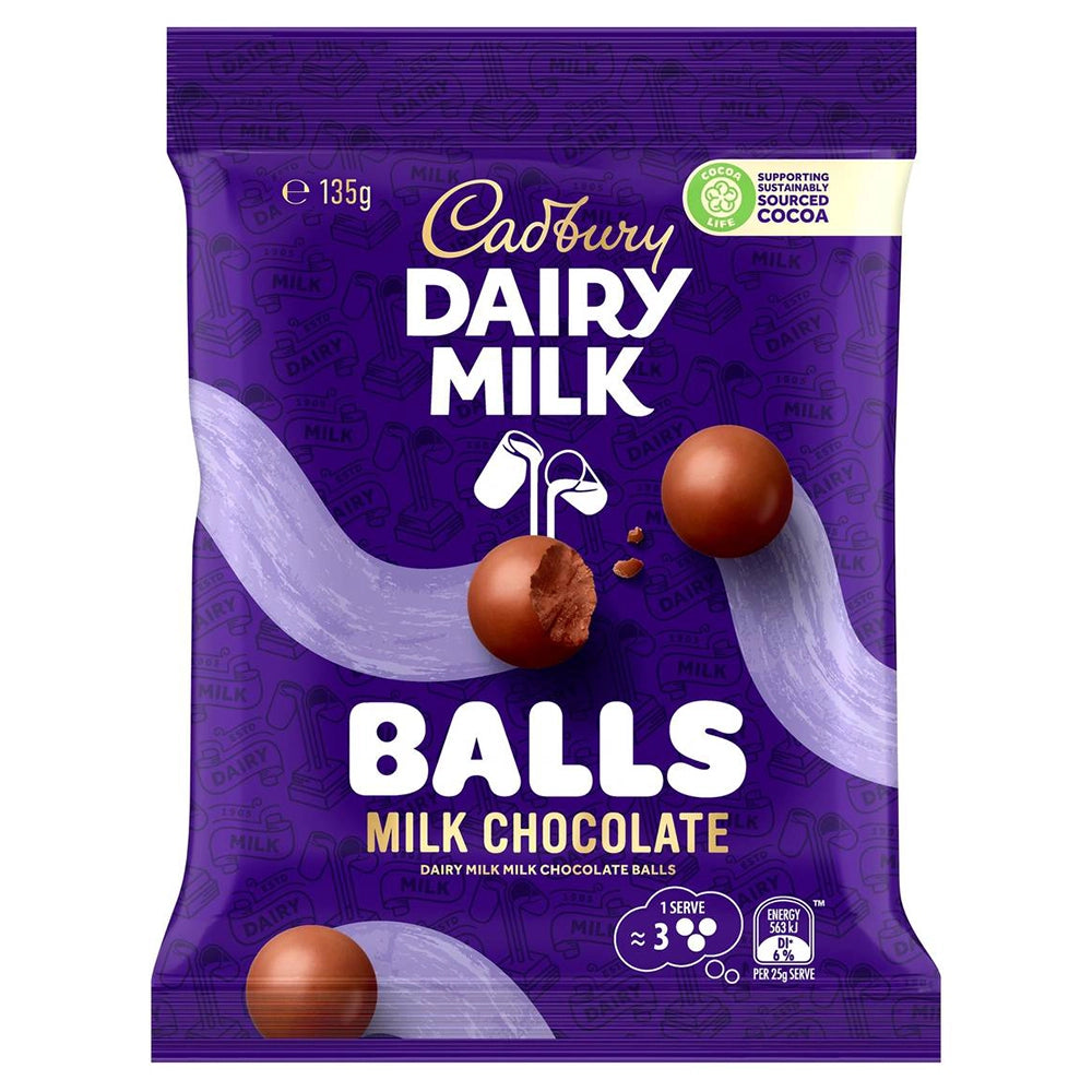 Cadbury Dairy Milk Balls 135g