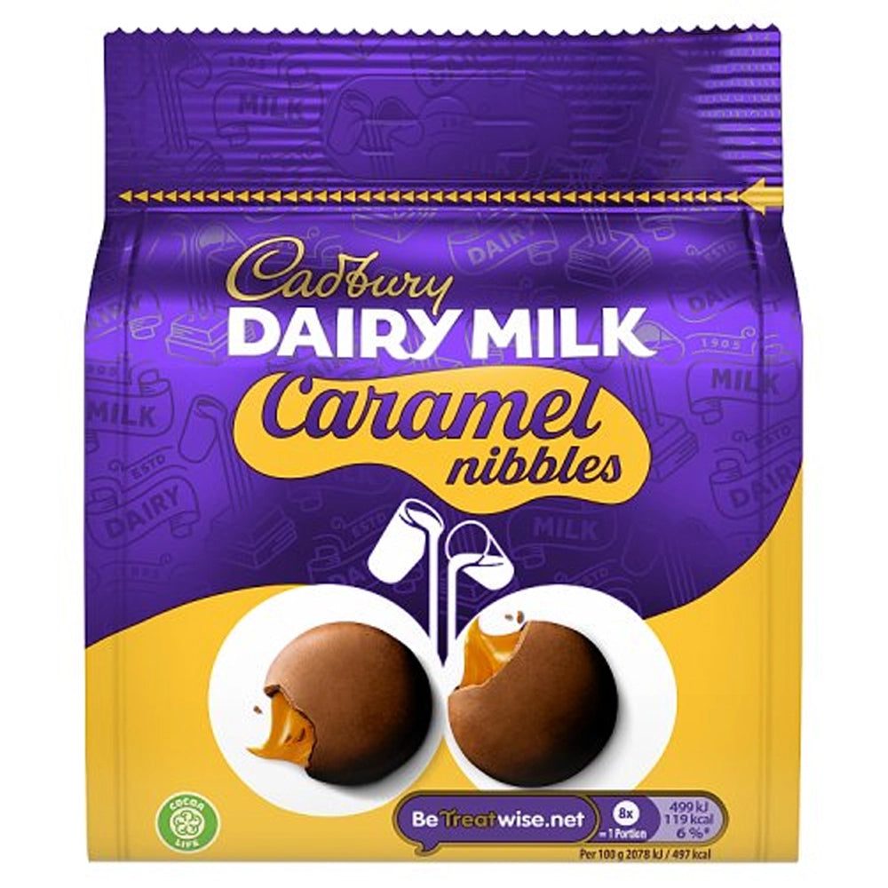 Cadbury Dairy Milk Caramel Nibbles 95g