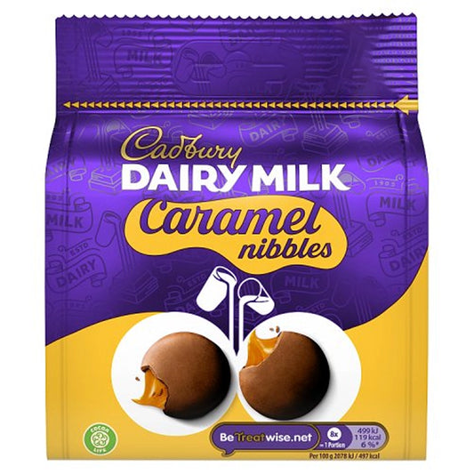Cadbury Dairy Milk Caramel Nibbles 95g