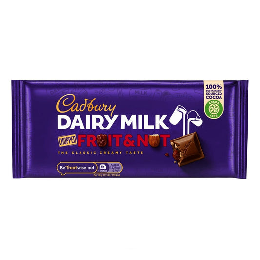 Cadbury Dairy Milk Fruit & Nut 95g