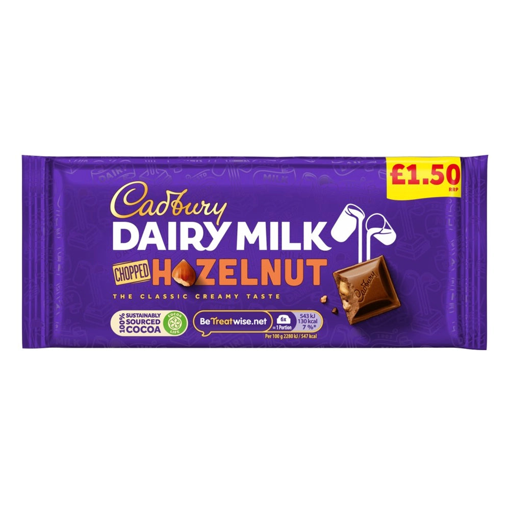 Cadbury Dairy Milk Hazelnut 95g
