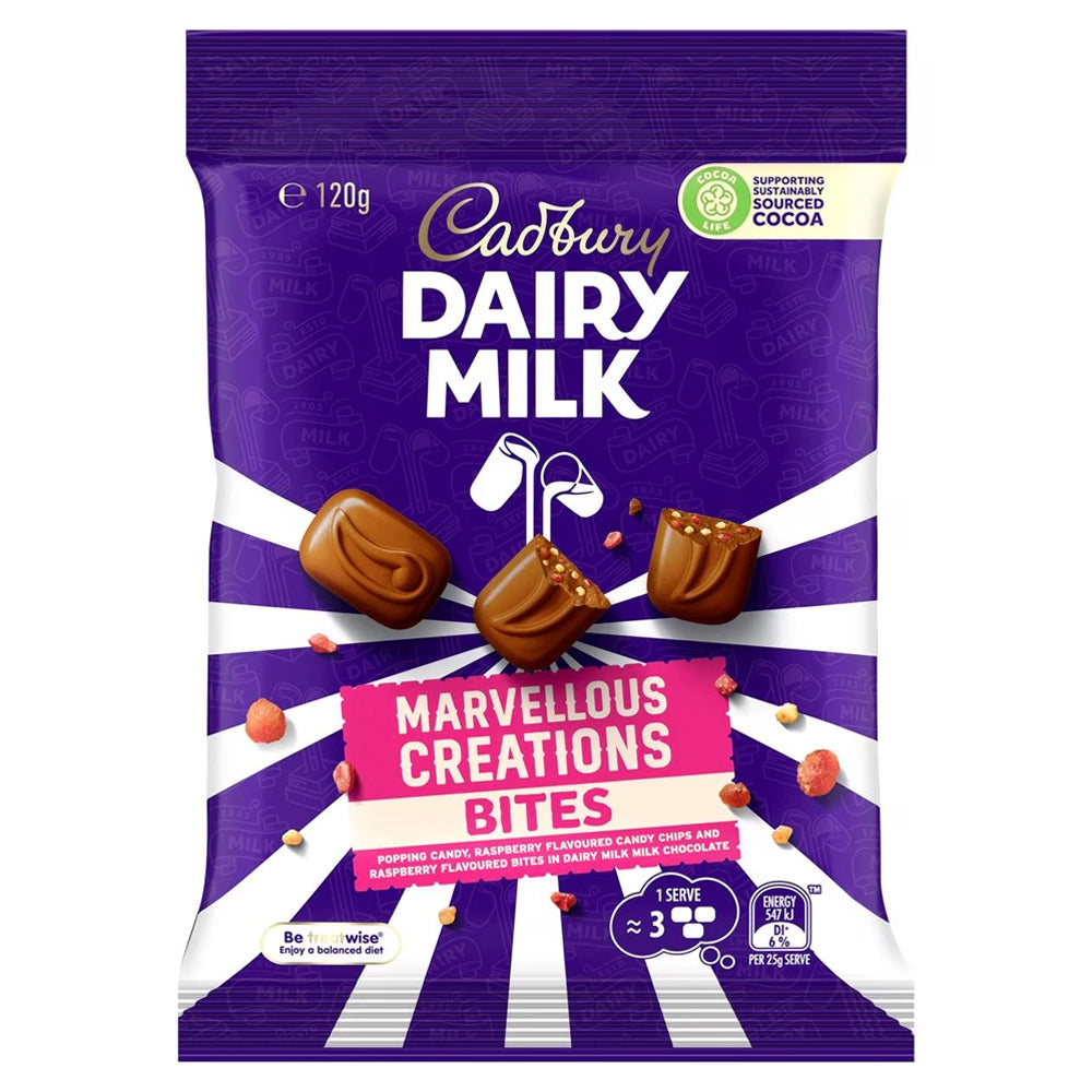 Cadbury Dairy Milk Marvellous Creations Bites 120g