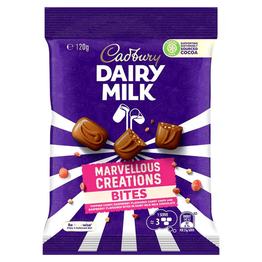 Cadbury Dairy Milk Marvellous Creations Bites 120g