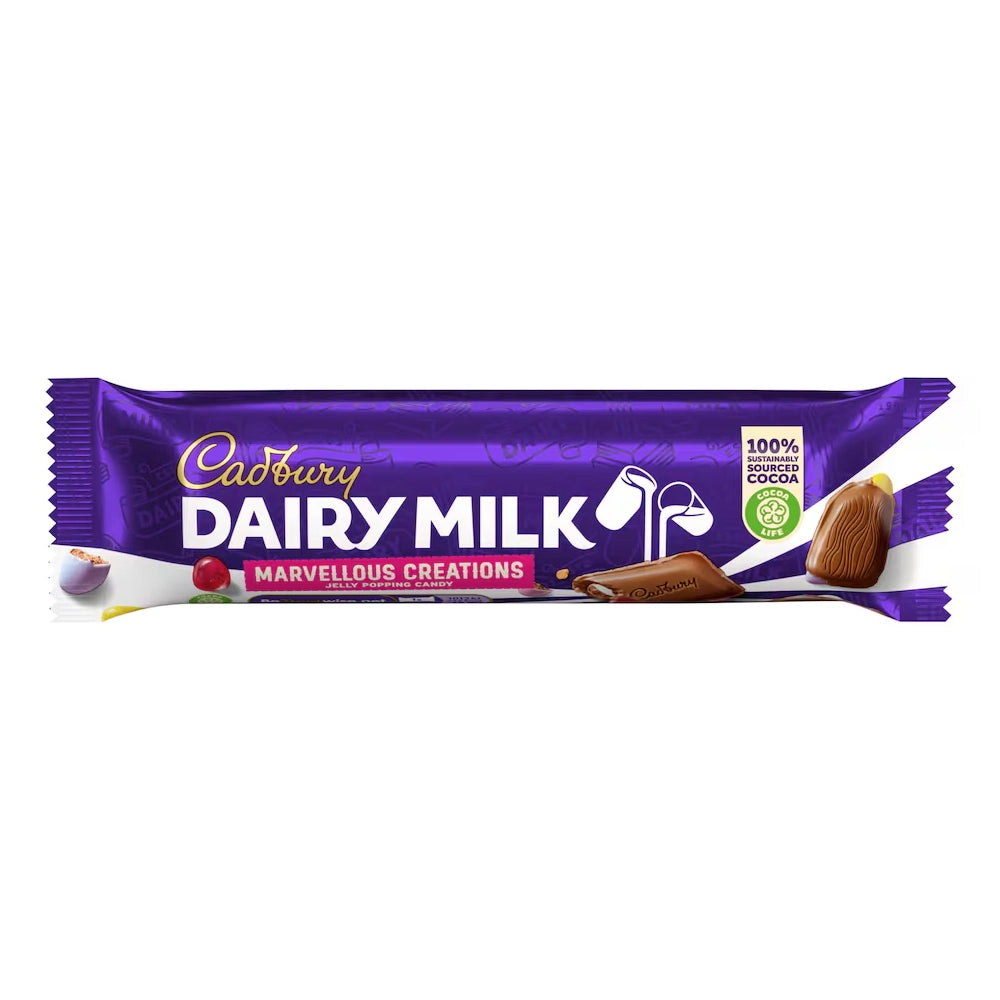 Cadbury Dairy Milk Marvellous Creations Jelly Candy Bar 47g