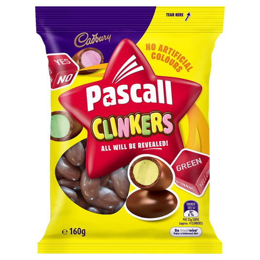 Cadbury Pascall Clinkers 160g