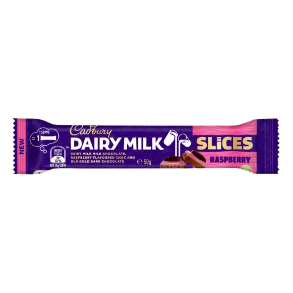 Cadbury Slices Raspberry 50g