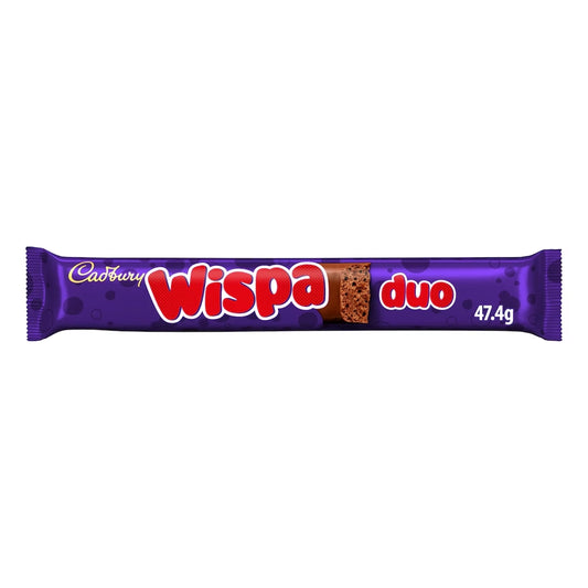 Cadbury Wispa Duo Chocolate Bar 47.4g