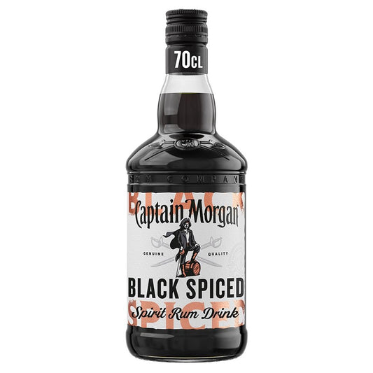 Captain Morgan Black Spiced Rum 70cl