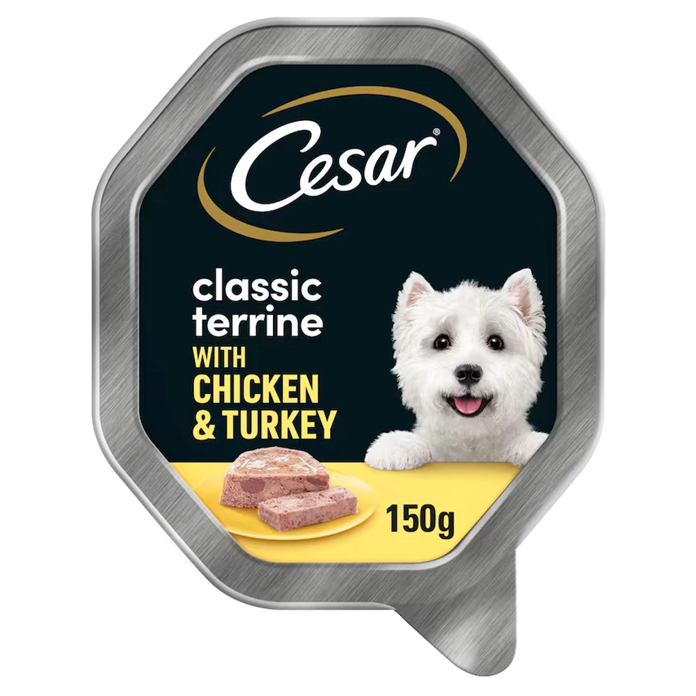 Cesar Classic Terrine with Tender Chicken & Turkey 150g