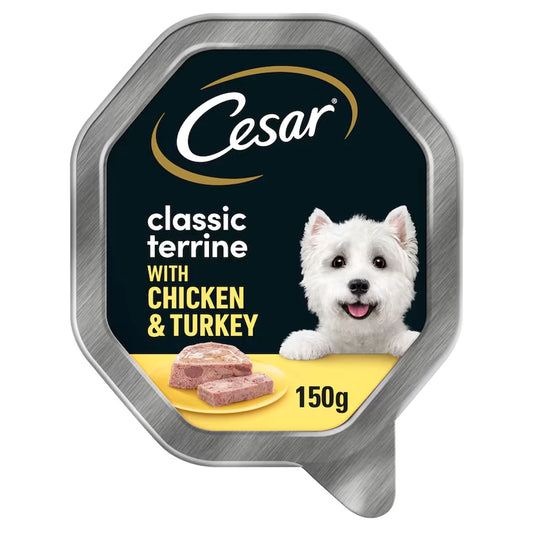 Cesar Classic Terrine with Tender Chicken & Turkey 150g