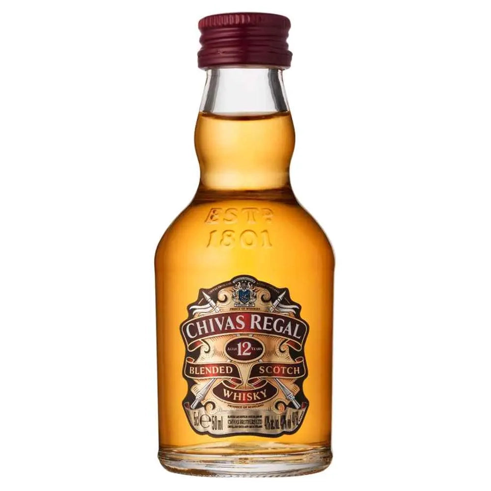 Chivas Regal 12 Year Old Blended Scotch Whisky 5cl