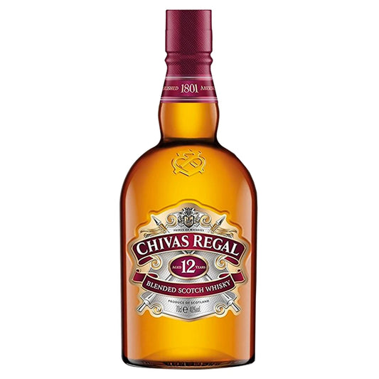 Chivas Regal 12 Year Old Blended Scotch Whisky 70cl