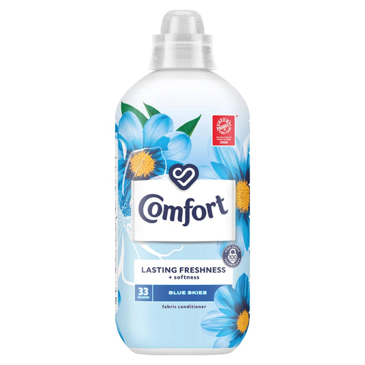 Comfort Fabric Conditioner Blue Skies 33 washes (990 ml)
