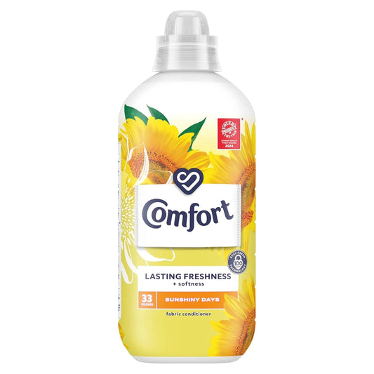Comfort Fabric Conditioner Sunshiny Days 33 Washes (990ml)