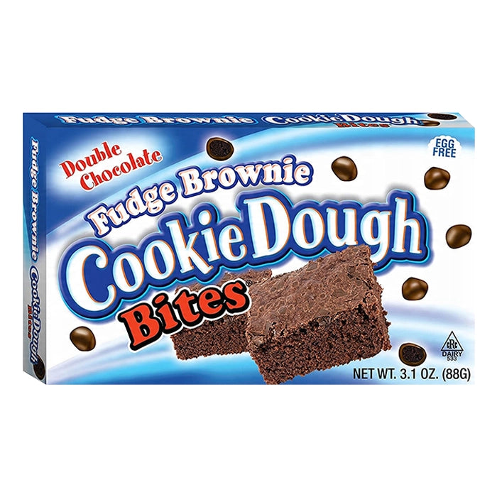 Cookie Dough Bites Fudge Brownie 3.1oz (88g)