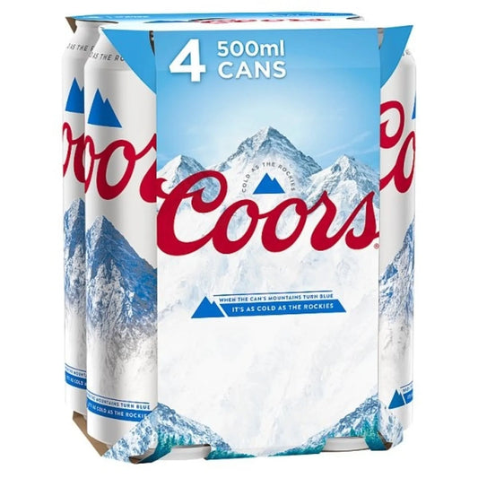 Coors 4x500ml