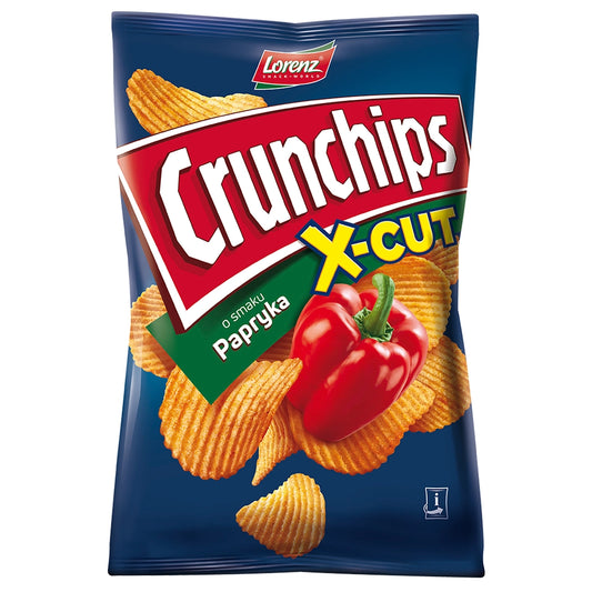 Crunchips X-Cut Paprika 140g