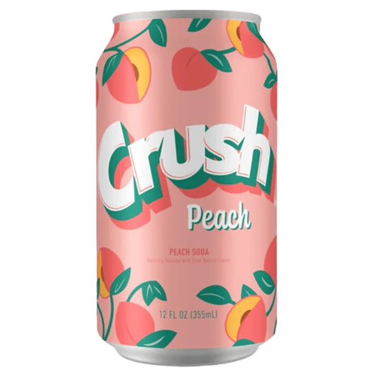 Crush Peach Soda 355ml