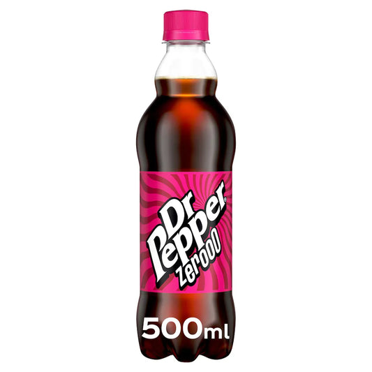 Dr Pepper Zero Sugar 500ml