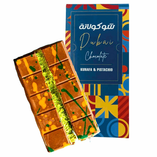 Dubai Chocolate Kunafa Pistachio 200g UAE Import