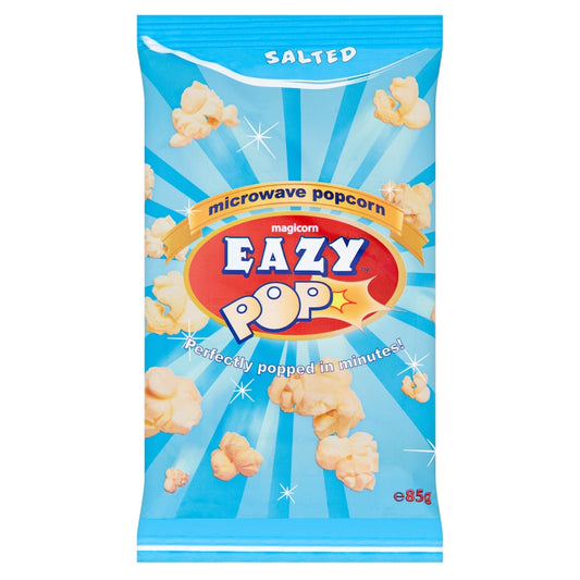 Eazy Pop Microwave Popcorn Salted 85g