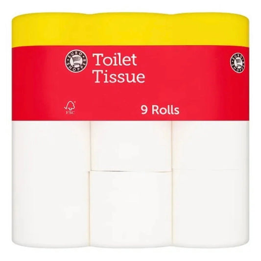 Euro Shopper Toilet Tissue 9 Rolls
