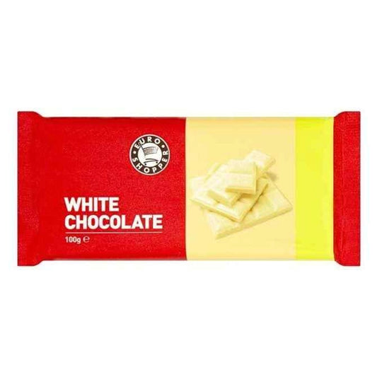Euro Shopper White Chocolate 100g