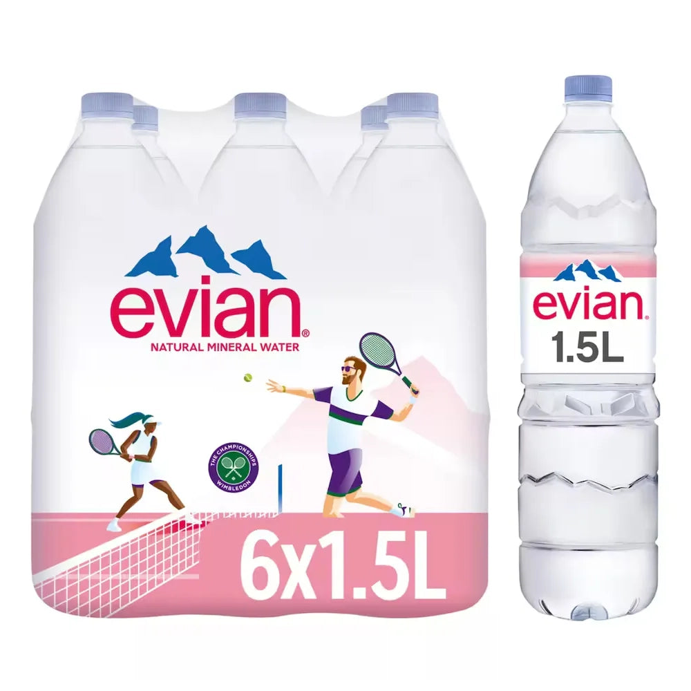 Evian Water 6x1.5 Litres