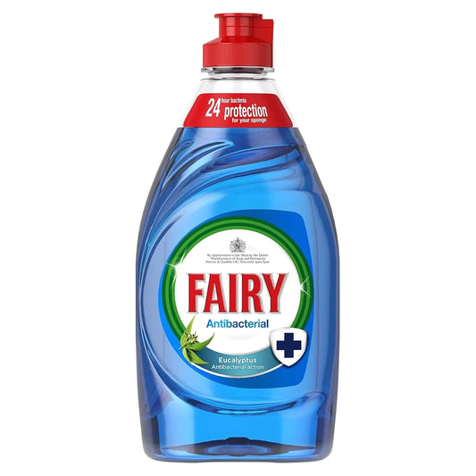 Fairy Antibacterial Washing Up Liquid Eucalyptus 320ml