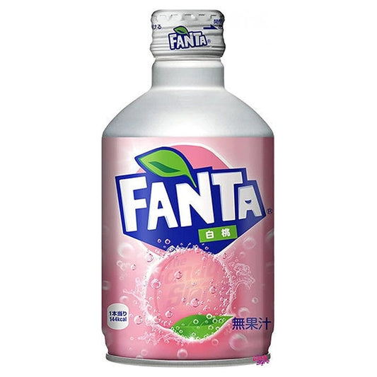 Fanta Japan Exclusive White Peach (Aluminium Bottle) 330ml