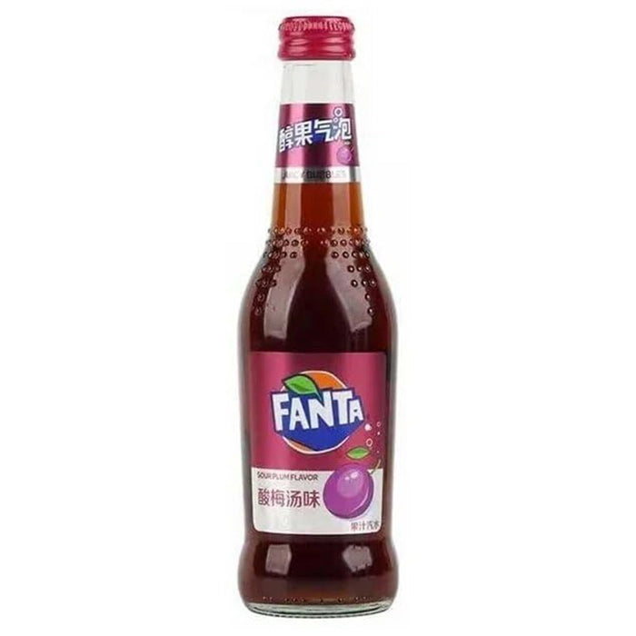Fanta Sour Plum Flavour GLASS BOTTLE 275ml
