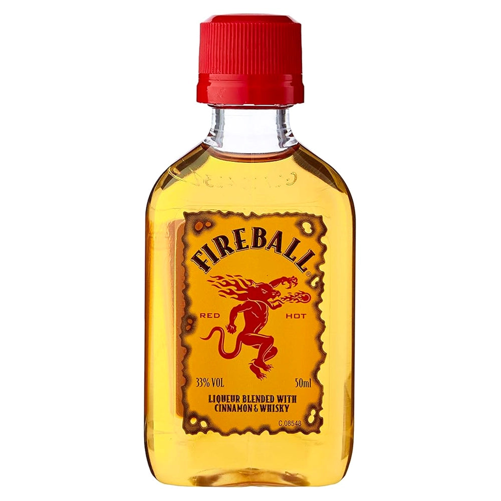 Fireball Cinnamon & Whisky Flavor Liqueur 5cl