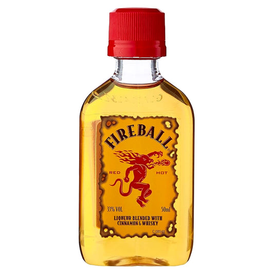 Fireball Cinnamon & Whisky Flavor Liqueur 5cl