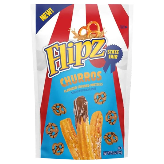 Flipz State Fair Churros Pretzels 6.5oz (184g)