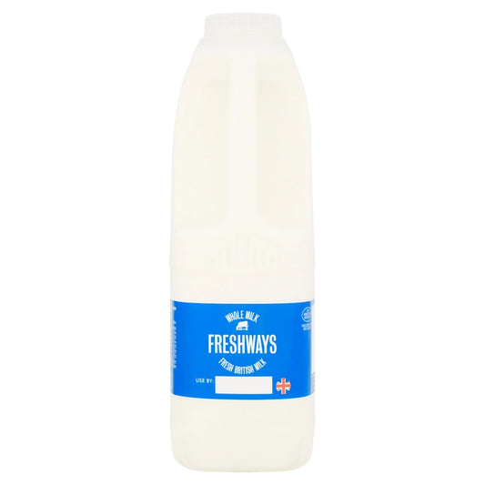 Freshways Fresh Whole Milk 1 Litre